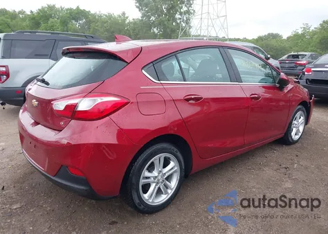 2018 Chevrolet Cruze Lt из США, поврежденный, VIN 3G1BE6SM5JS640463